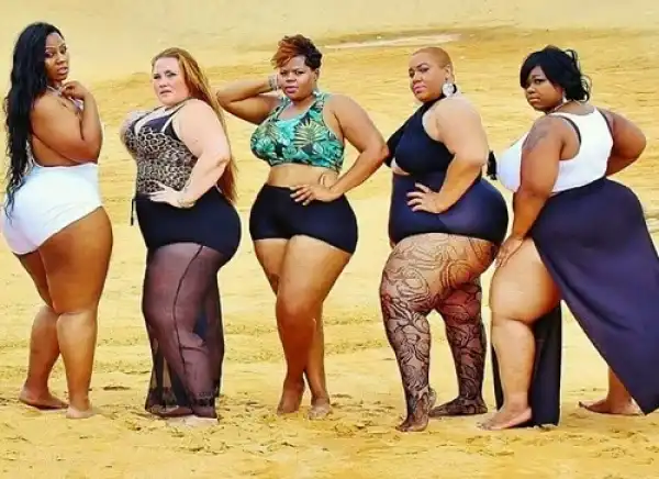 FAT And Beautiful Ladies Take Over Instagram In Bikini Wears To Prove Fat Is Sexy [PHOTOS]